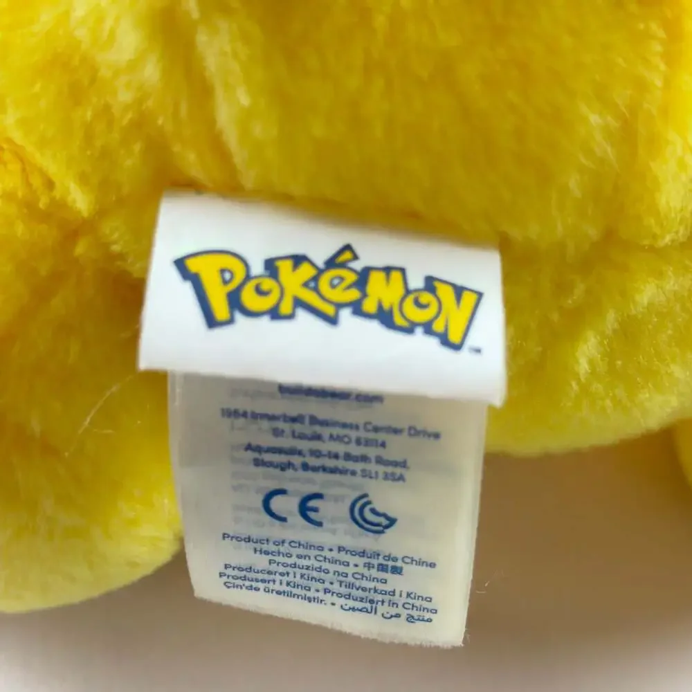 Build-A-Bear Workshop Pokémon Pikachu 17 Inch Stuffed Animal Plush